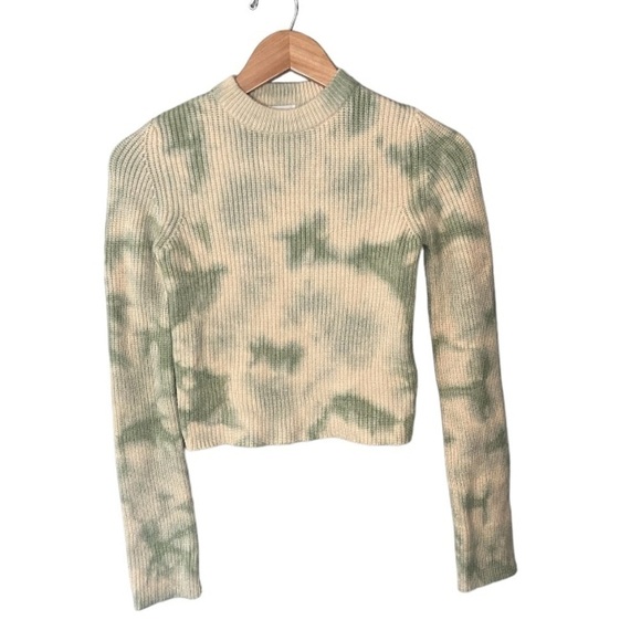 Princess Polly Cream Green Tie Dye Sweater - Picture 4 of 12